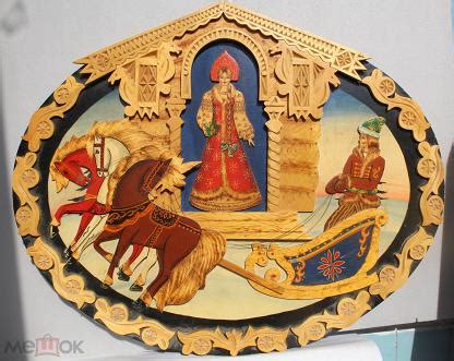 ОГРОМНОЕ ШИКАРНОЕ ПАННО! РУССКИЙ СТИЛЬ! РУЧНАЯ РАБОТА! 66*53 СМ! RARITET!