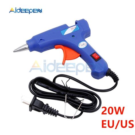 W Hot Melt Glue Gun With Mm Glue Sticks Industrial Mini Guns Thermo