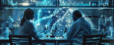 Premium Photo | Scientists developing gene therapies using nextgen ...