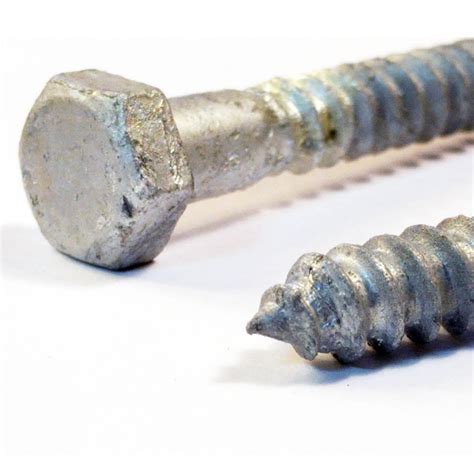 X Lag Screws Galvanized Hot Dipped Bulk Box RCG Designs