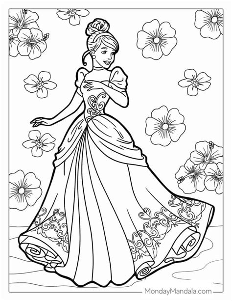 Cinderella Disney Coloring Pages