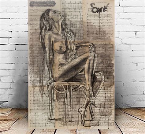 Nude Woman On Canvas Naked Body Painting Tasteful Erotic Etsy Canada