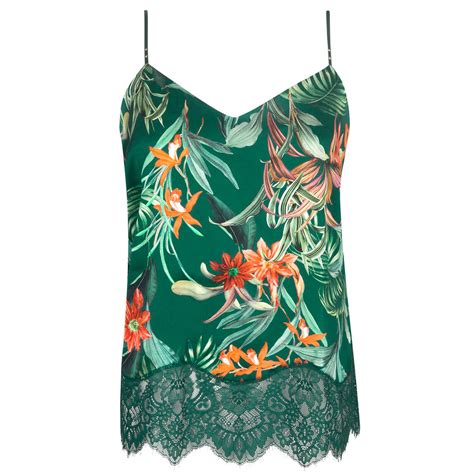 Lise Charmel 2 Pieces Lingerie Set Tropique En Fleurs Nature Tropic