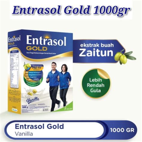 Jual Susu Entrasol Gold Rasa Cokelat Dan Vanilla Gr Per Box