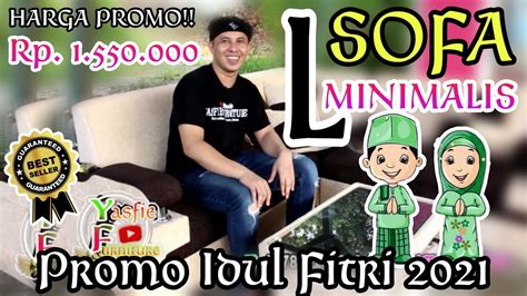 Sofa L Minimalis Murah Sekali Youtube