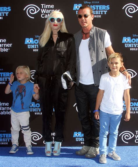 Photo Gwen Stefani Gavin Rossdale accompagnés de leurs enfants