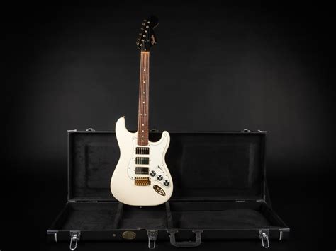 2019 Fender Fsr Mahogany Blacktop Stratocaster Hhh Owt Limited Ed In