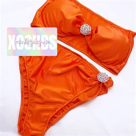 Its Back Our Best Selling Rhinestone Bikini Depop