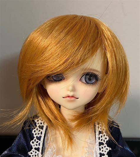 Impl Wig Medium Strawberry Blonde Bob Size 7 8 Doll Peddlar