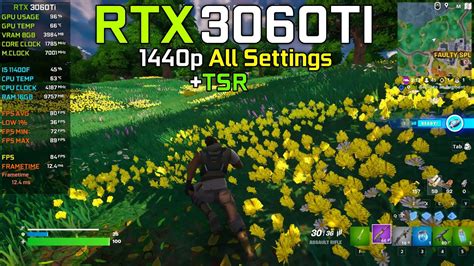 Fortnite Chapter 4 Season 1 RTX 3060Ti I5 11400F 1440p All