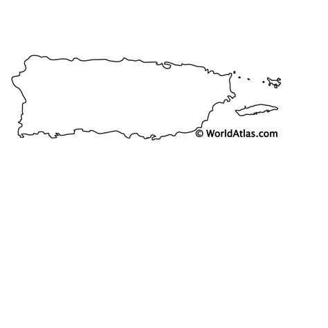 Puerto Rico Maps Facts World Atlas | Adams Printable Map