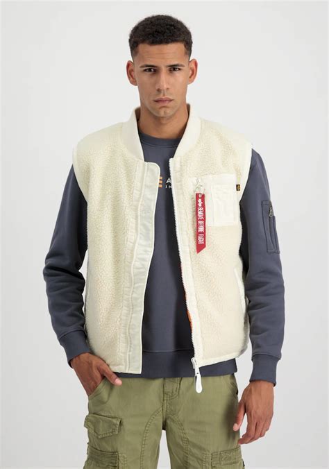 Alpha Industries Blouson Alpha Industries Men Vests Teddy Vest