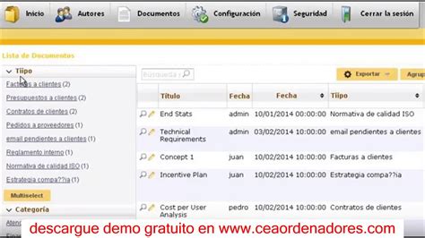 Curso De Gestion Documental Online Gratis Youtube