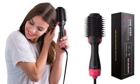One Step Hair Dryer And Volumizer Hot Air Brush Groupon