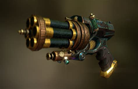 Artstation Steampunk Weapon