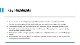 Anal Fistula Operation Key Information Tips Pdf