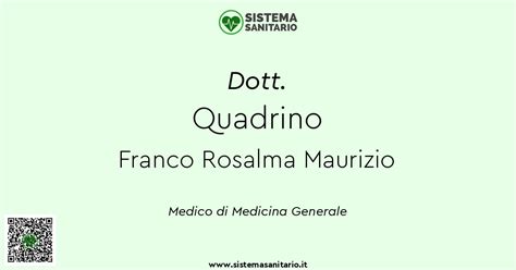 Dott Quadrino Franco Rosalma Maurizio Medico Di Base A Fondi LT