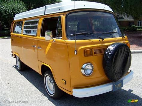 1977 Chrome Yellow Volkswagen Bus T2 Camper Van 32391803 Photo 7 Car Color