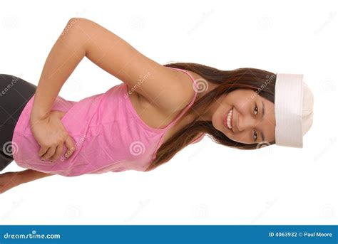 Lovely Asian Brunette Girl Stock Photo Image Of Brunette