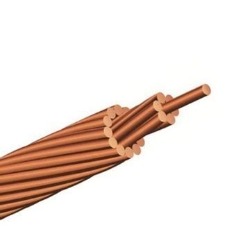 Strands Bare Conductor Hard Drawn Bare Copper Conductor