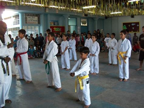 Escola Municipal Mauro Sérgio Da Cunha - Escola Mauro Sérgio da Cunha: Artes Marciais na Escola