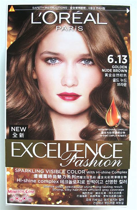 Review LOréal Paris Excellence Fashion Golden Nude Brown