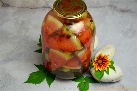 Маринованные арбузы на зиму