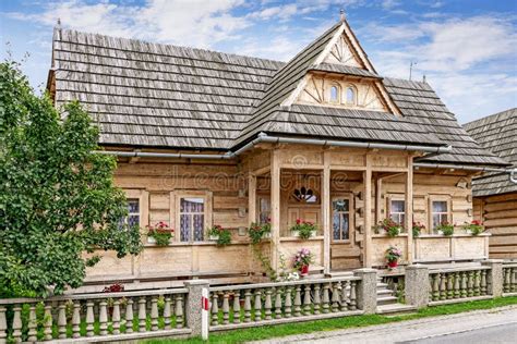 Zakopane Poland August 12 2016 Wooden Architecture Of Witow
