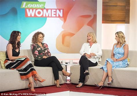 Loose Women S Stacey Solomon Admits To Sex Show Row Daily Mail Online