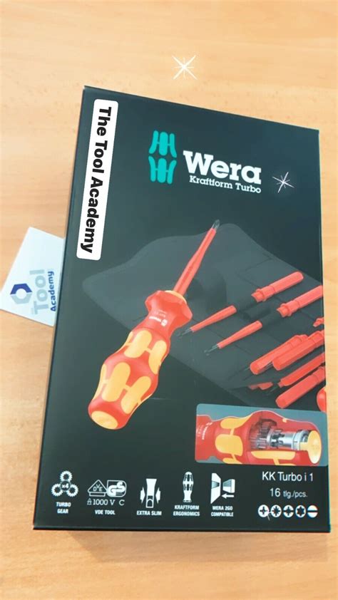 Wera Vde V Kraftform Kompakt Turbo I Screwdriver Set