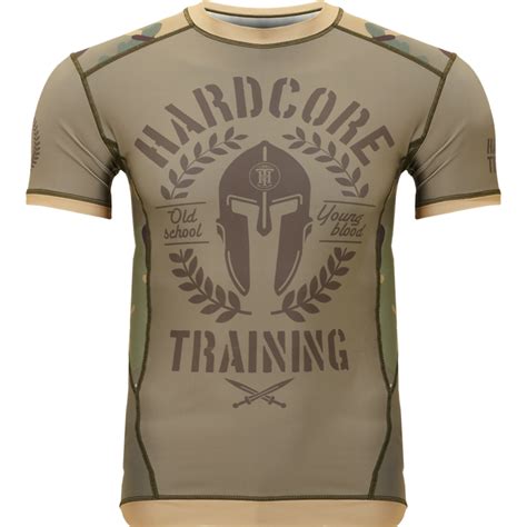 Рашгард Hardcore Training NeoComp Green Camo купить в Москве