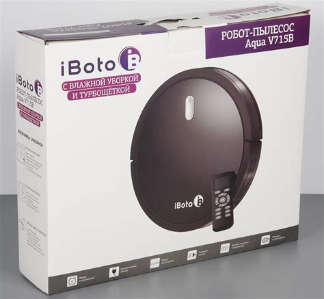 Обзор робота-пылесоса iBoto Aqua V715B с режимом влажной уборки