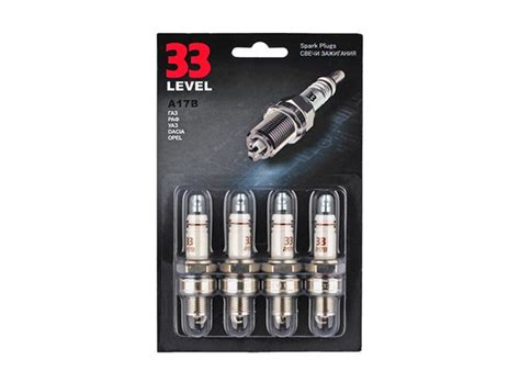 Свеча зажигания 33 level А17В - купить по выгодным ценам в интернет ...