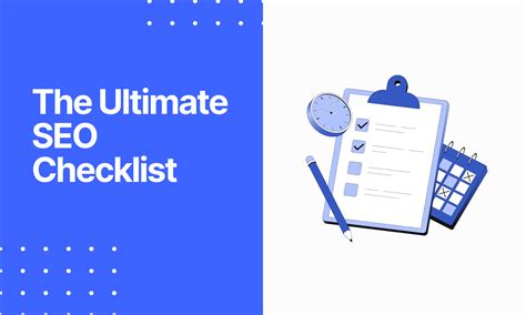 The Ultimate Seo Checklist In 2024 26 Tips