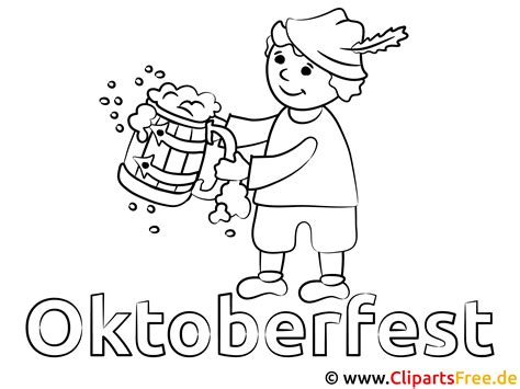 Dibujos De Oktoberfest Para Colorear