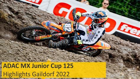 Motocross Action In Gaildorf Alle Highlights ADAC MX Junior Cup 125