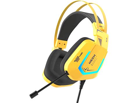 DAREU 30189450, On-ear Gaming Headset Gelb | MediaMarkt