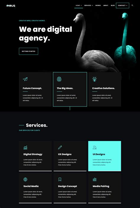 Agency Website Design | Progetti di siti web, Sito web, Web analytics