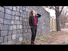 German Scout Blonde Girl Olivia Sparkle Pickup And Rough Fuck At Model Casting Xxx