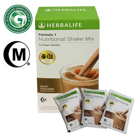 Protein Shake Formula 1 Nutritional Shake Mix Sachet Dutch Chocolate 22