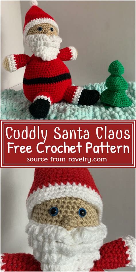 15 Free Crochet Santa Claus Patterns