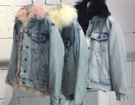 women s lambs fur liner denim jacket coat ラムモンゴリアンファーライナーファー付きデニムGジャン