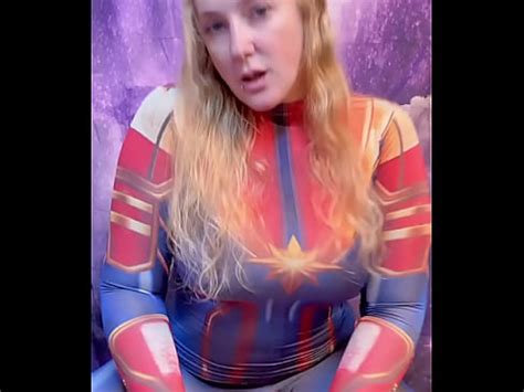 Captain Marvel Sucks And Fucks Her Super Pussy XNXX