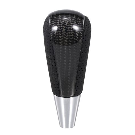 Automatic Gear Shift Knob Head Handle Carbon Fiber Replacement For