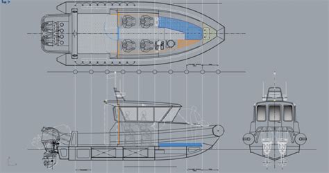 Essential Marine EMH800 Aluminium Cabin RIB For Sale Or Charter Novi