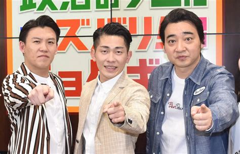 お笑いトリオ「ジャングルポケット」のおたけ、太田博久、斉藤慎二 ― スポニチ Sponichi Annex 芸能