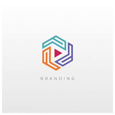 Premium Vector Multimedia Production Vector Logo Concept