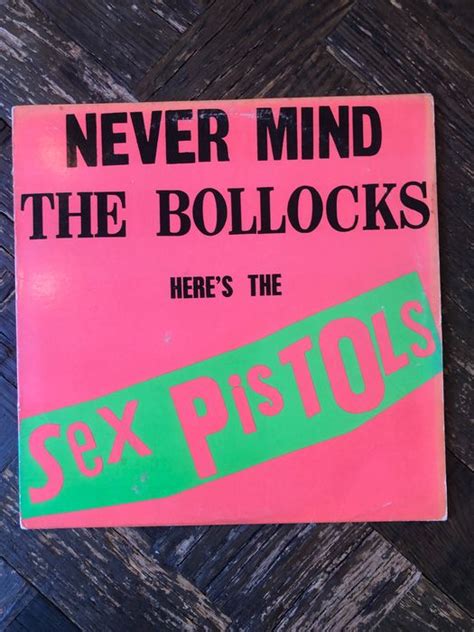 Sex Pistols Never Mind The Bollocks Here S The Sex Catawiki