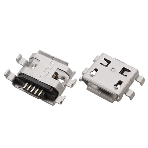 Conector Hembra Tipo B Para Teléfono Móvil Conector Micro Usb De 5 Pines 5102050 Piezas