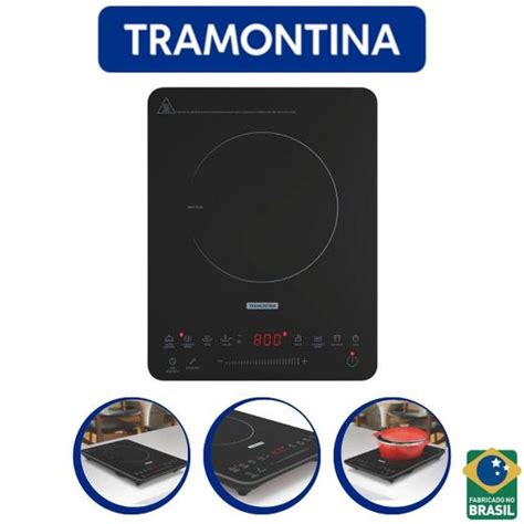 Cooktop Tramontina Eletrico Ou Inducao Slim Touch V Ei